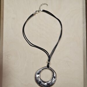 Elegant Silver Pendant Necklace